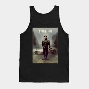 Stirling Moss - Mercedes SLR - Car Legends Tank Top